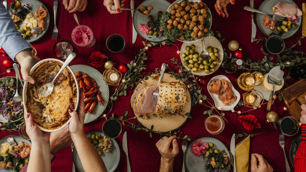 Eat less this Christmas season
