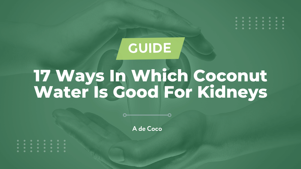 Ways In Which Coconut Water Is Good For Kidneys